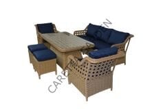 Poeta Rattan Bahçe Mobilyası