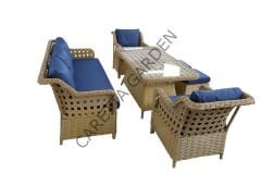 Poeta Rattan Bahçe Mobilyası